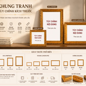 KHUNG TRANH TÙY CHỈNH
