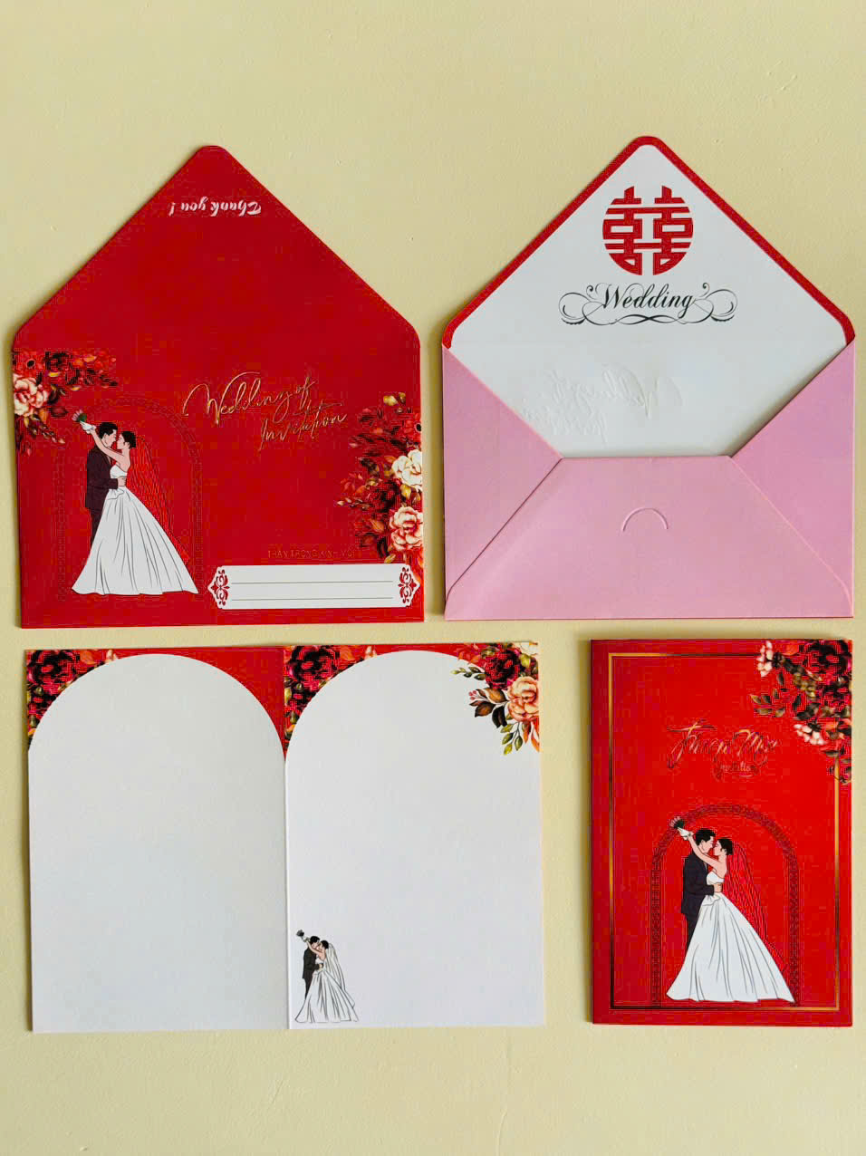 Thiệp Cưới - Mẫu 08