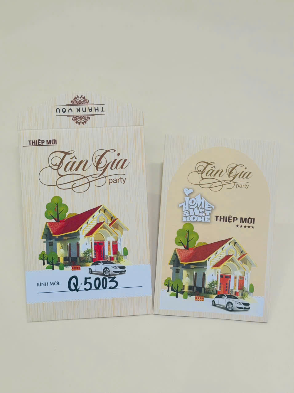 Thiệp Tân Gia - Mẫu 08