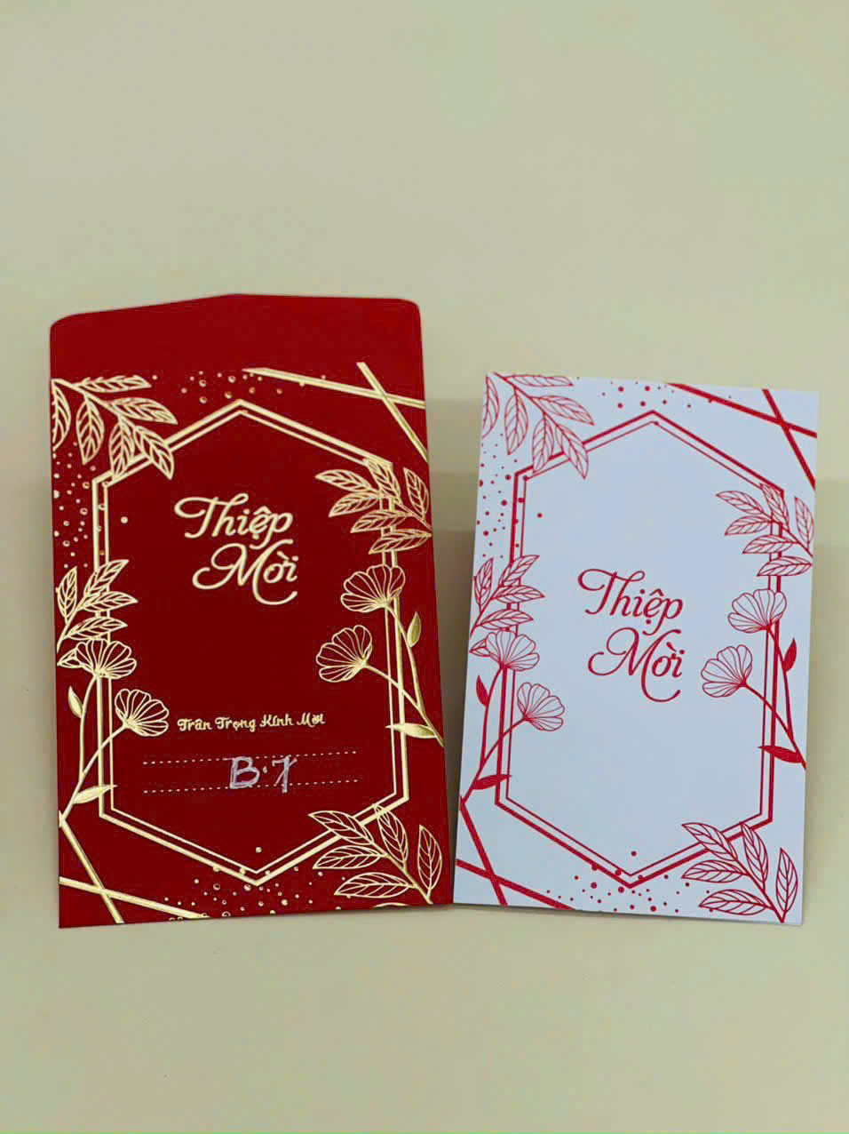 Thiệp Mời - Mẫu 03