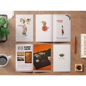 In và đóng cuốn brochure-catalogue theo yêu cầu