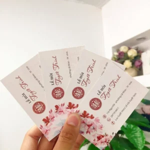 In name card visit